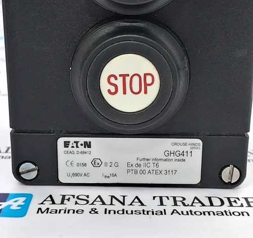 EATON | CEAG, D-69412 | GHG411 | START/STOP PUSH BUTTON - Image 7