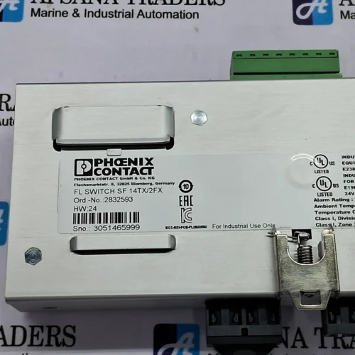 PHOENIX CONTACT | FL SWITCH SF 14TX/2FX | 2832593 | ETHERNET SWITCH - Image 7