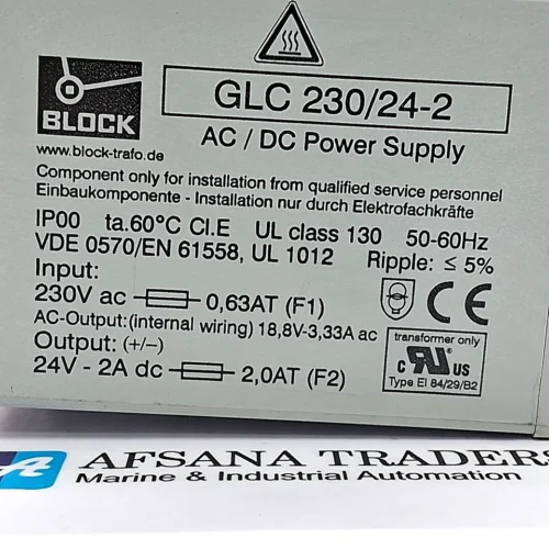 BLOCK | GLC 230/24-2 | AC/DC POWER SUPPLY - Image 7
