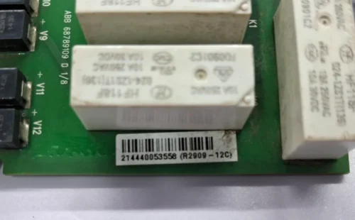 ABB | RMIO-12C | REV:G | 68789109 D 1/8 | 68789109 0 | CONTROL BOARD - Image 9