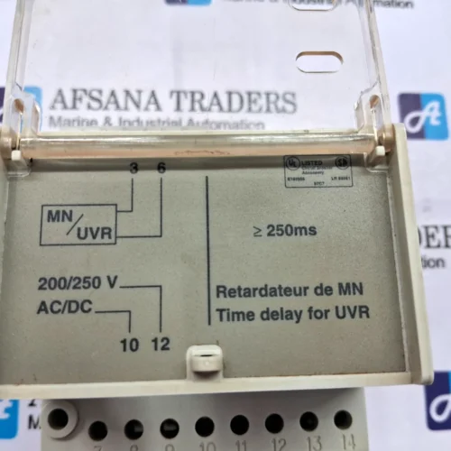 SCHNEIDER ELECTRIC | MN/UVR | 200/250V | ≥250MS | TIME DELAY WITH UVR - Image 8