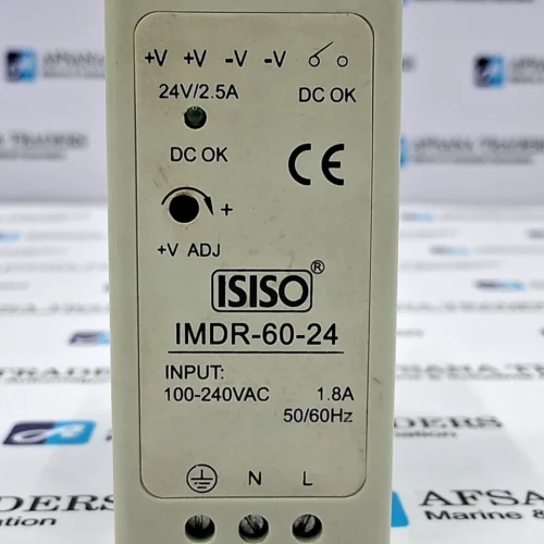 ISISO | IMDR-60-24 | 100-240VAC | 1.8A | 50/60HZ | 24V/2.5A | POWER SUPPLY - Image 7