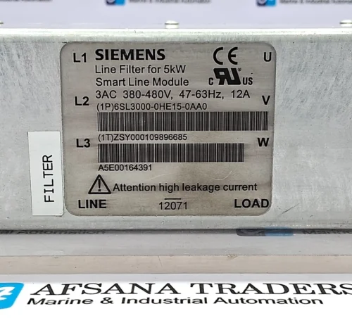 SIEMENS | 6SL3000-0HE15-0AA0 | SMART LINE MODULE | LINE FILTER FOR 5W - Image 7