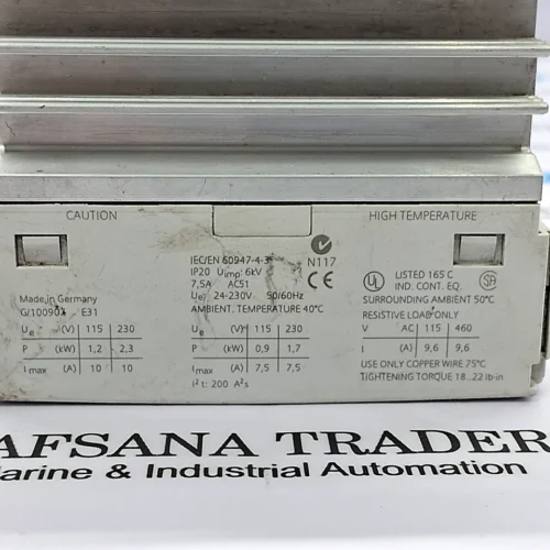 SIEMENS | SIRIUS | 3RF2310-1AA02 | SOLID STATE CONTACTOR - Image 8