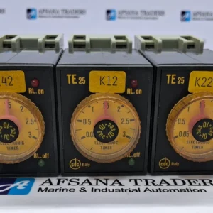LOT OF 3X CDC | TE 25 | 0.05 TO 3 SEC | ELECTRIC TIMER RELAY WITH BASE