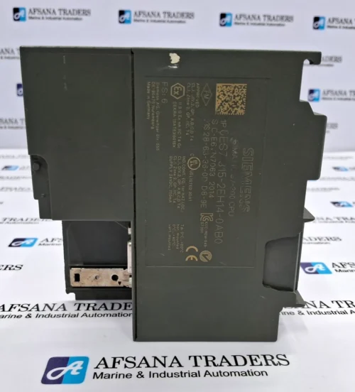 SIEMENS | 6ES7 315-2EH14-0AB0 | CPU315-2 PN/DP | CENTRAL PROCESSING UNIT - Image 5