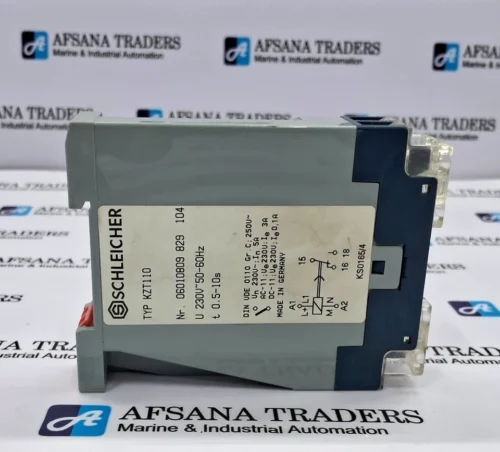 SCHLEICHER | TYP KZT110 | 06010809 829 104 | 0.5-10S | TIME RELAY - Image 4