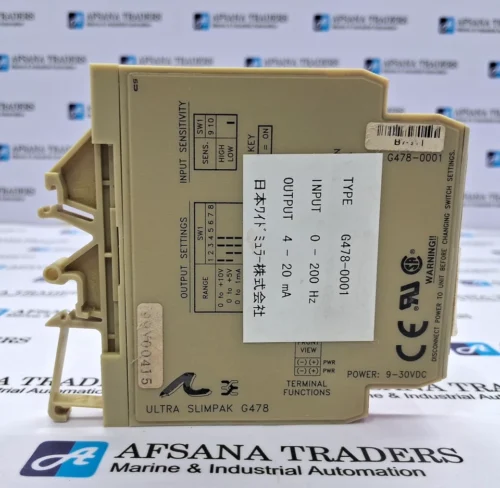 WEIDMULLER | ULTRA SLIMPAK | G478-0001 | MODULE - Image 2