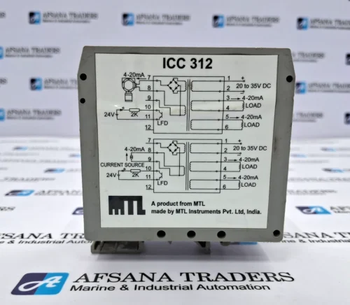 MTL | ICC 312 | REPEATER POWER SUPPLY 4-20MA WITH DUAL OUTPUTS SIGNAL ISOLATOR - Image 2