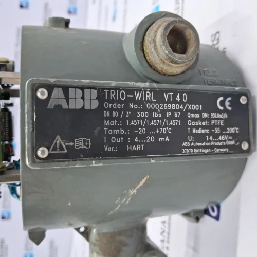 ABB | TRIO-WIRL VT 40 | 000269804/X001 | DN80 | VORTEX FLOWMETER - Image 9