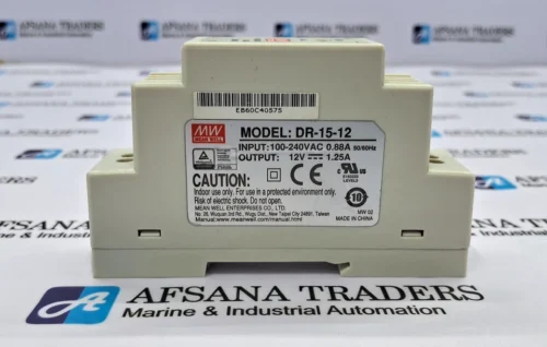 MEAN WELL | DR-15-12 | DIN RAIL POWER SUPPLY - Image 2