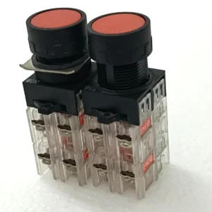 KACON K22/25/30 250VAC 6A CAP COLOR RED 2X LOT
