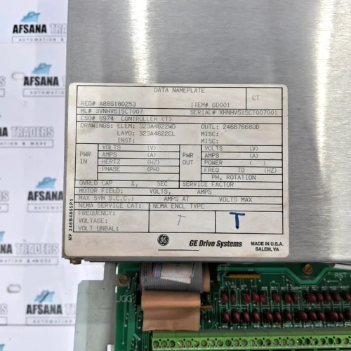 GE DRIVE SYSTEMS | NP246B4865P1 | 3VNHV515CT007 | CT | CONTROLLER (T) | AC DRIVE - Image 2