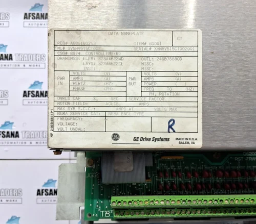 GE DRIVE SYSTEMS | NP246B4865P1 | 3VNHV515CT002 | CT | CONTROLLER (R) | AC DRIVE - Image 3