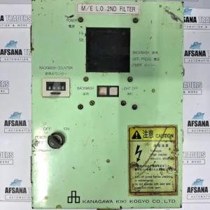 KANAGAWA KIKI KOGYO CO., LTD M/E L.O. 2ND FILTER UNIT