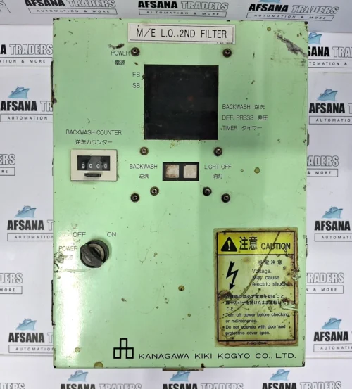 KANAGAWA KIKI KOGYO CO., LTD M/E L.O. 2ND FILTER UNIT