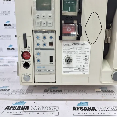 HYUNDAI ELECTRIC | HGN06A3B | 630A | 3 POLES | AIR CIRCUIT BREAKER W/T DRAWOUT - Image 10