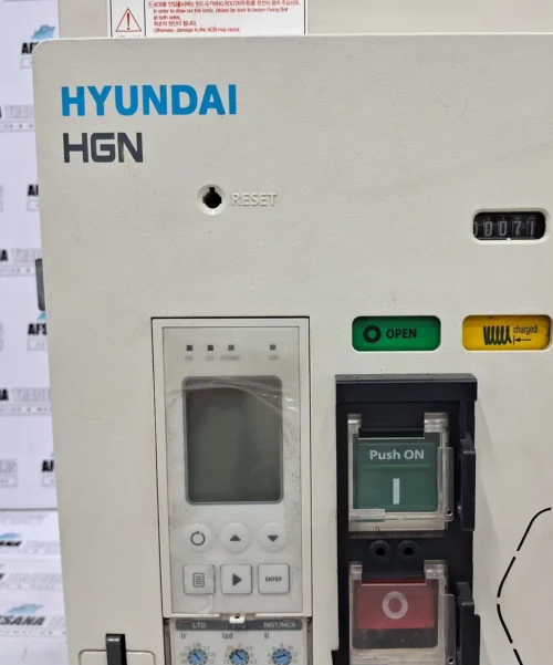 HYUNDAI ELECTRIC | HGN06A3B | 630A | 3 POLES | AIR CIRCUIT BREAKER W/T DRAWOUT - Image 9