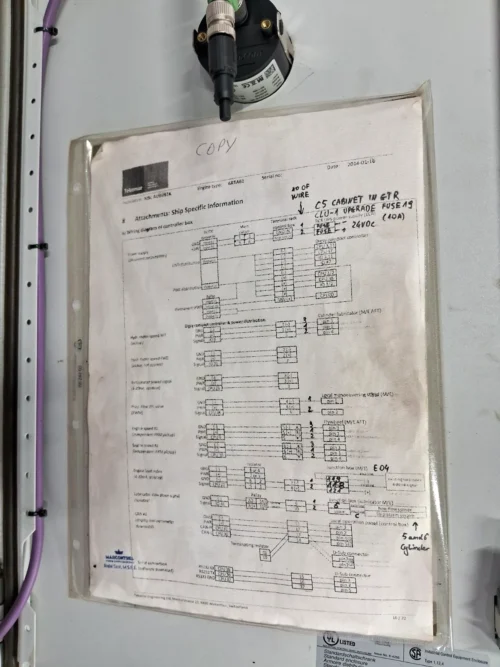 TAKOMAR M/E CYLINDER LIBRICATION CONTROL PANEL DIGSY COMPACT F 4885.27.105000-05 - Image 16