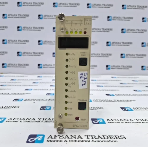 ABB | SPCJ 4D29-AB | MX173264 | REV.K | OVERCURRENT AND EARTH-FAULT RELAY MODULE