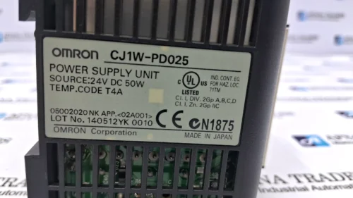 OMRON | CJ1W-PD025 | CJ1M-CPU11 | MD233 | ID232 | OD233 | PLC MODULE - Image 7