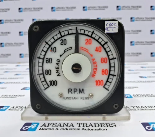 NUNOTANI KEIKI FE90K PROPELLER SHAFT REVOLUTION INDICATOR RECEIVER KG-3