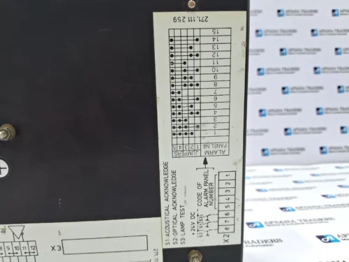 DMT MT 32 271.107 479 EXTENSION ALARM PANEL - Image 8
