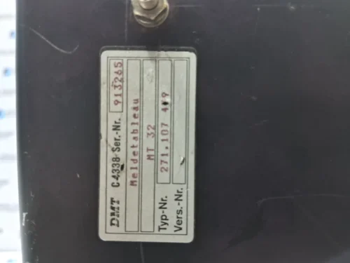 DMT MT 32 271.107 479 EXTENSION ALARM PANEL - Image 6