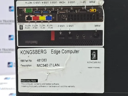 KONGSBERG / LENOVO 481083 MC340 I7 LAN EDGE COMPUTER & ADAPTER - Image 19