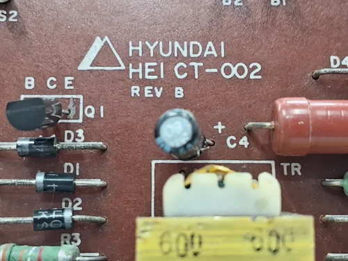 HYUNDAI HEI CT-002 PRINTED CIRCUIT BOARD - Image 7