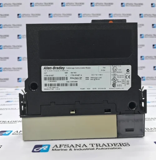 ALLEN-BRADLEY 1756-ENBT CONTROLLOGIX COMMUNICATION MODULE 1756-ENBT A - Image 2