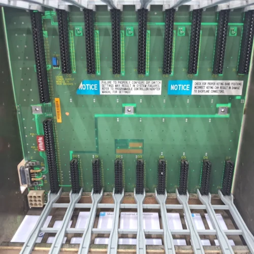 ALLEN-BRADLEY 1771-A2B B 8 SLOT CHASSIS RACK 96815108 A01 - Image 7