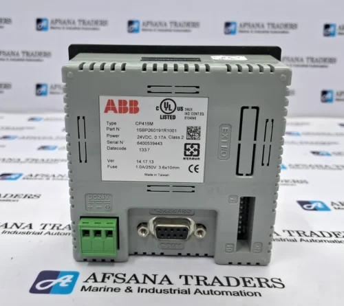 ABB CP415M TOUCH SCREEN CONTROL PANEL 1SBP260191R1001 - Image 6