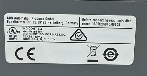 ABB | PM554 | PM554-TP-ETH | B3 | 1SAP120600R0071 | PLC MODULE - Image 8