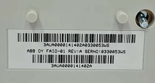 ABB FAIO-01 ANALOG INPUT/OUTPUT EXTENTION MODULE REV.A - Image 8