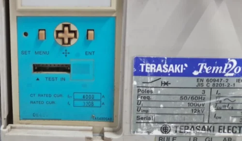 TERASAKI | AR440S | 4000A | 3POLE | AGR-21BS-PS | AIR CIRCUIT BREAKER & DRAW OUT - Image 21
