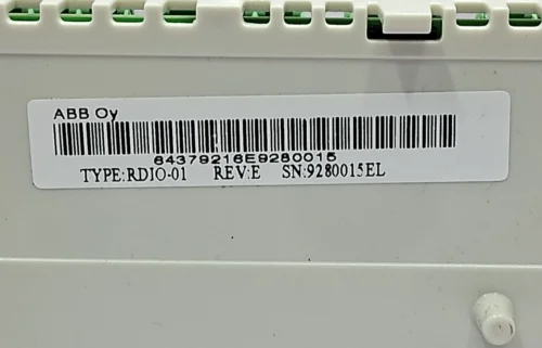 ABB RDIO-01 DIGITAL I/O EXTENTION MODULE REV:E - Image 8