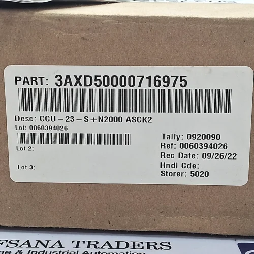 ABB CCU-23-H INVERTER MOTHERBOARD MODULE ACH580-01-027A-4 - Image 10