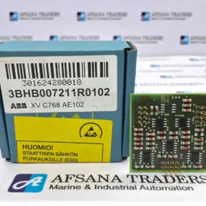 ABB XV C768 AE102 PRINTED CIRCUIT BOARD 3BHB007211R0102