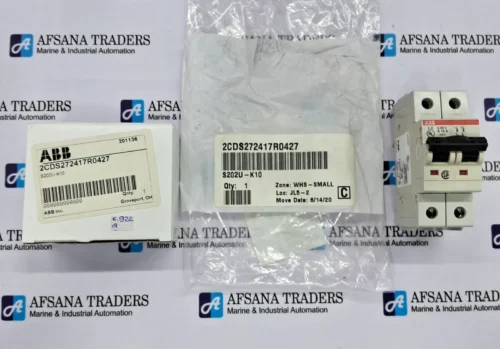 ABB S 202 U CIRCUIT BREAKER K 10 A 2POLE