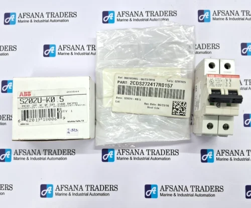 ABB S 202 U CIRCUIT BREAKER K 0.5A 2POLE