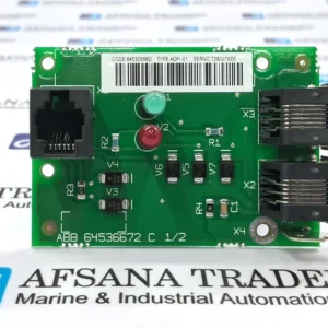 ABB ADPI-01 PRINTED CIRCUIT BOARD 64536672 C
