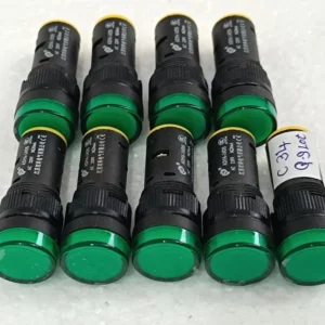JIANGSU SHUANGKE ELECTRIC AD56-16DS LED INDICATOR AC 220V LOT OF 9X