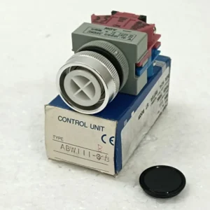 IDEC IZUMI CORP ABW111-B AC 125V 5A, AC300V 3A CAP COLOR BLACK
