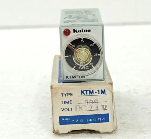 KOINO KTM-1M DC 24V 0 TO 30 SEC TIMER