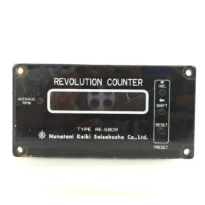 NUNOTANI KEIKI RE-S8DR REVOLUTION COUNTER DC24V