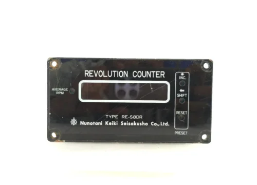 NUNOTANI KEIKI RE-S8DR REVOLUTION COUNTER DC24V