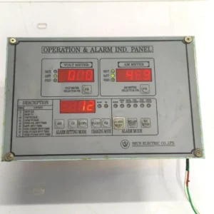 SEUN ELECTRIC 1998070 OPERATION & ALARM IND. PANEL SU-BH970609