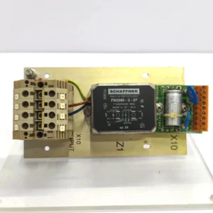 SCHAFFNER FN2080-3-07 PRINTED CIRCUIT BOARD NA1043 HA444502A