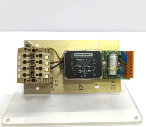 SCHAFFNER FN2080-3-07 PRINTED CIRCUIT BOARD NA1043 HA444502A